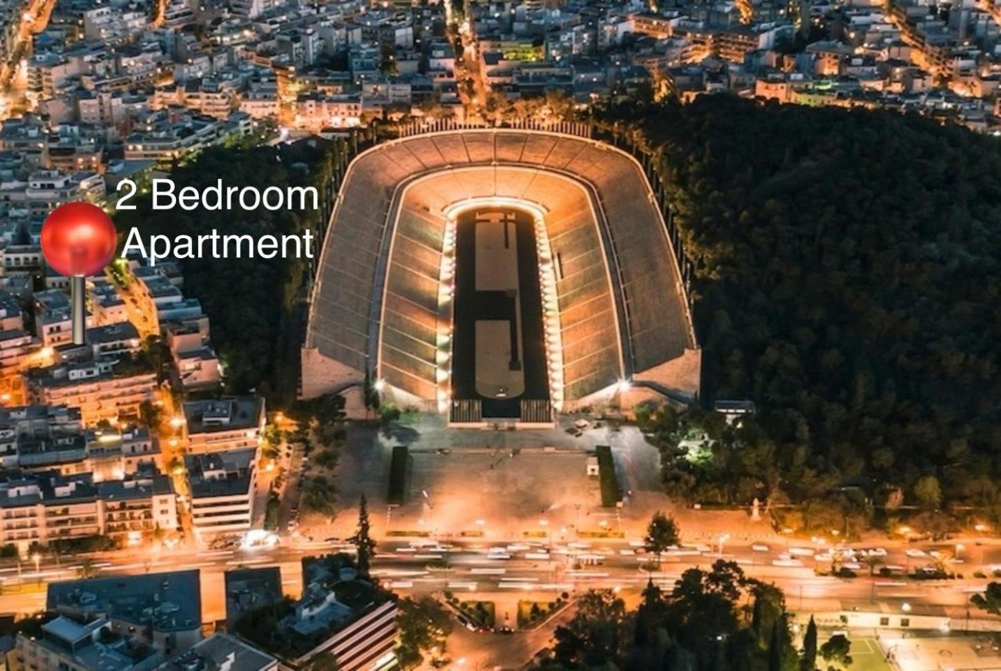 2 Bedroom Apartment Athens - Kallimarmaro Ngoại thất bức ảnh